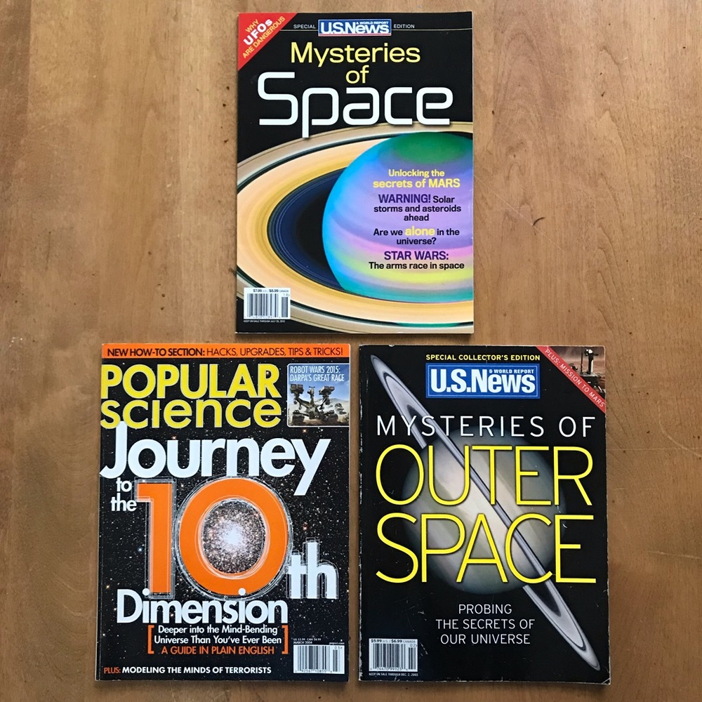 3 Science magazine bundle